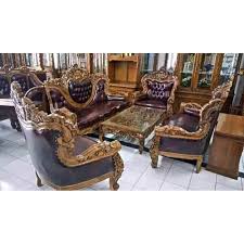 Kursi tamu minimalis dan sofa jepara mewah. Set Sofa Ruang Tamu Bangku Kursi Meja Kayu Jati Mebel Jepara Furniture Ukir Termewah Shopee Indonesia