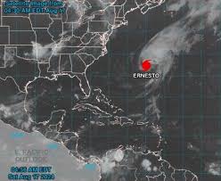 Hurricane Ernesto makes landfall in Bermuda