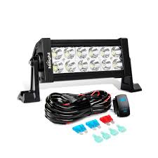Nilight 7 Inch 36w Spot Led Light Bar 12v 5pin Rocker Switch Led Lig Nilight Led Light