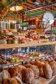 Pin By Angela On Bakeries Bakery Design Cafe Food Bakery Shop Design