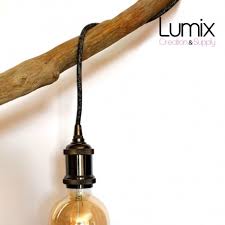 Un choix unique de abat jour lin disponible dans notre magasin. Lampe Baladeuse Fil Rond En Lin Naturel Anthracite Et Douille Vintage Perle Noire Avec Bague Pour