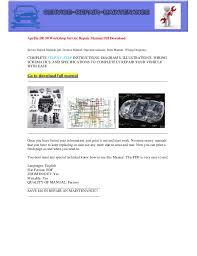 Symbols you should know wiring diagram examples a wiring diagram is a visual representation of components and wires related to an electrical connection. Aprilia Sr 50 Electrical Wiring Diagram Pdf Download