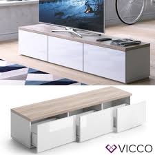 Vicco Lowboard Panarai Weiss Fernsehschrank Sideboard Tv Regal Fernsehtisch Mobel Wohnen Mobel Tv Hifi Tische Fernsehtisch Fernsehschrank Lowboard