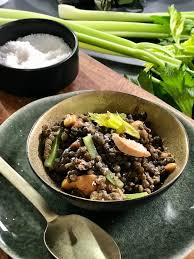 Ma Recette De Risotto De Lentilles Vertes Au Foie Gras Laurent Mariotte Petits Plats En Equilibre Recette Risotto Alimentation
