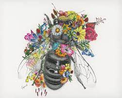 Check spelling or type a new query. Flower Bee Drawing By Kiyomi Inoue Saatchi Art
