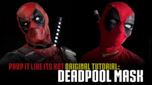 A blog making stuff and inexpensive costume prop. Deadpool Mask Tutorial Deadpool Mask Cosplay Diy Mask Tutorial