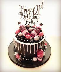 If you're looking for a simple 21st birthday cake with popular classic flavours in singapore for your party, these cakes will definitely fit the bill! Lindt Chocolate Drip Cake 21st Birthday Cake Alcohol 21st Birthday Cakes Alcohol Birthday Cake