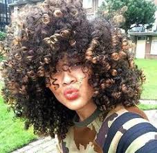 It gives the hairstyle an incredibly original allure. Short Goodly Afro Curly Wigs With Bangs For Women Ombre Dark Brown Synthetic Kinky Curly Hair Wig For Black Women Heat Resistant Full Wigs Prices Shop Deals Online Pricecheck