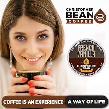 French Vanilla Single Coffee Cup, (Decaf) 100% Recyclable Single Serve  Flavored Pod, 100% Arabica, No Sugar, No Fats, Non-GMO, 18 Cups of Regular  Coffee Per Box