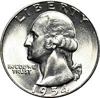 1954 Washington Quarter Value Cointrackers