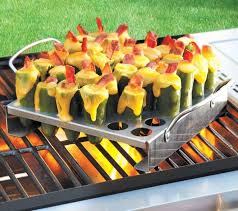 36 Hole Jalapeno Grilling Rack Stuffed Peppers Stuffed Jalapeno Peppers Food