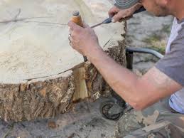 This is easy to make without breaking the bank. How To Build A Stump Coffee Table How Tos Diy
