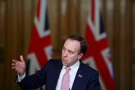 Will he hand himself in? Britons Can Be Confident In Vaccine Monitoring Health Secretary Says Reuters