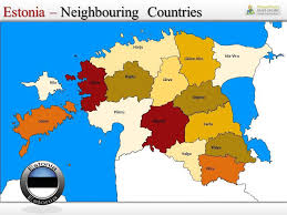 It is bordered by russia to the east, latvia to the south, the gulf of finland to the north, and the baltic sea to the east. Estonia Map For Presentation Youtube