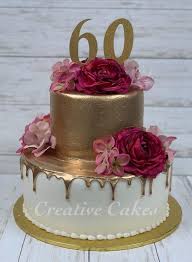 Amongst the best cakes that we have baked, red velvet cakes are the most ordered ones. Creative Cakes Elegant 60th Birthday Cake Facebook