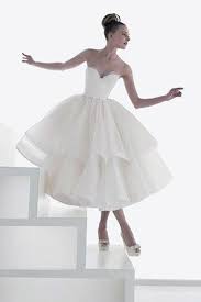 Ballerina Inspired Wedding Dresses Short Bridal Dress Tea Length Dresses Tea Length Wedding Dress