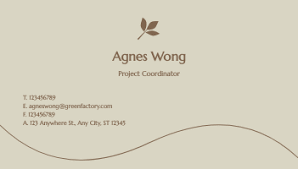 Creating your own business card template from scratch using word is a great way to experience the joy of extreme frustration. Green Factory Business Cards Business Card Template