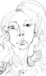 It is a very simple exercise and very important for beginners. Blind Contour Faces Google Search Blind Contour Drawing Contour Drawing Blind Contour Portrait