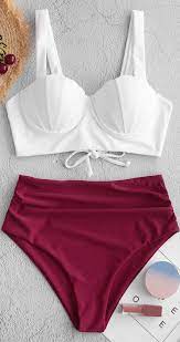 Push Up Ruched Shell Tankini Swimsuit Swimsuits Tankini Swimsuits Swimsuits Outfits