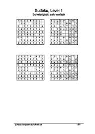 Egal, welchen schwierigkeitsgrad des sudoku sie also lösen wollen: Sudoku Ratsel Fur Grundschule Klasse 2 3 4 Jugendliche Und Erwachsene