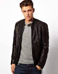 401 Replay Leather Bomber Jacket Mens Leather Bomber Jacket Jackets Men Fashion Leather Jacket Men