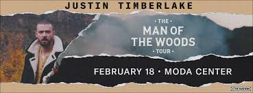 Justin Timberlake The Man Of The Woods Tour Rose Quarter