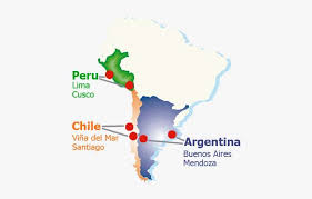 Argentina is bordered by chile to the west, bolivia and paraguay to the north, and uruguay, brazil, and the atlantic ocean to. All Argentina Chile And Peru Map Png Image Transparent Png Free Download On Seekpng