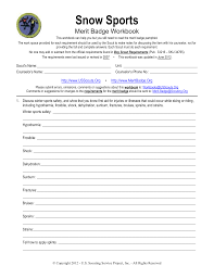 It will completely ease you to see guide sports merit badge worksheet answers as you such as. Snow Sports Merit Badge Workbook