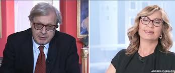 Myrta merlino arcuri pomeriggio programma domenica play4movie sfida presto urso venier alla figli privata professionale vita tra. Sgarbi Stuzzica La Merlino Sull Ex Marito Arcuri Come Hai Fatto A Vivere Con Lui Gelo In Studio Secolo D Italia