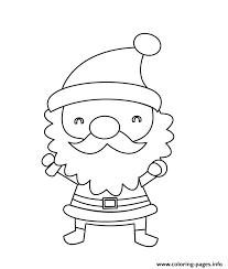 A nice one to keep the kids (and adults) busy during the holidays. Cute Christmas Cute Santa Coloring Pages Novocom Top