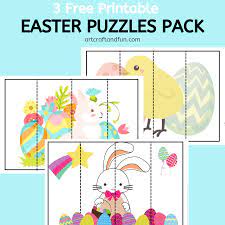 Finally your easter puzzles are ready. Printable Easter Puzzles Free Printables Art Craft And Fun