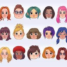 I Wanted To Practice Drawing Different Hairstyles So Here Are A Bunch That I Thought Would Be Cartoon Character Design Character Design Animation Cartoon Hair