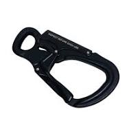 32KN Aluminum Snap Hook Carabiner, Lightweight High Strength Rappelling Gear