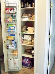 Maximum Storage In A Small Linen Closet A Stroll Thru Life Small Linen Closets Bathroom Closet Organization Small Closet Organization