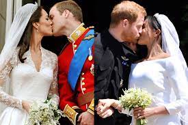 Give kate middleton a break, her royal wedding look was perfect. Meghan Markle Kate Middleton Wedding Comparison Photos
