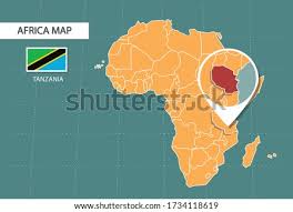 Tanzania has a central plateau with highland areas and plains along the coast. Shutterstock Puzzlepix