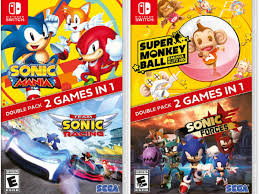 Mario & sonic at the olympic games tokyo 2020. Sega Reveals Sonic The Hedgehog Double Packs For Nintendo Switch