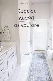 Refresh Your Bathroom With Ruggable Machine Washable Rugs That Help Keep Your Home Fresh And Clean Ruggable Machine Washable Rugs Fresh House
