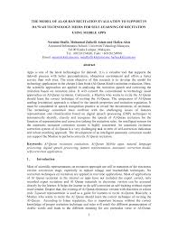 Address:16 taman suria jaya, jalan teluk wanjah. Pdf The Model Of Al Quran Recitation Evaluation To Support In Da Wah Technology Media For Self Learning Of Recitation Using Mobile Apps
