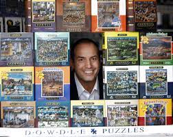 Scored some awesome dowdle puzzles newly available at costco. Puzzle Me This Folk Artist Eric Dowdle Keeps Doing The Art That S Cut Into Pieces Deseret News