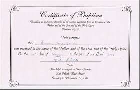 Free certificate of baptism printable. Baptism Certificates Free Online Denver S Certificate Of Baptism August 24 20 Certificate Templates Baby Dedication Certificate Birth Certificate Template