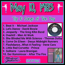 Top Ten Songs On This Day In 1983 Anything Everything Music فېسبوک