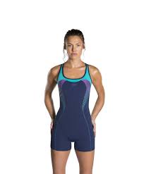 Speedo Endurance Plus Speedo Fit Legsuit Kickback Swimsuits Navy Jade Orchid 8 10368b371 Swimwear Swimming Outfit Women Swimsuits