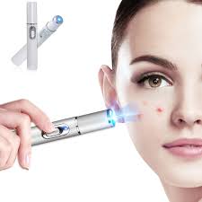 Blue Light Therapy Acne Spot Treatment To Reduce Breakouts Portable Ance Scar Blemishes Pen Pimples Swelling Redness Wand Walmart Com Walmart Com