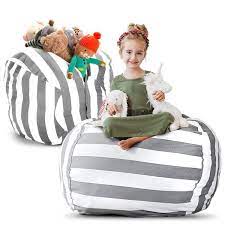 Stuff N Sit Premium Stuffed Animal Storage Bean Bag Creative Qt In 2020 Stuffed Animal Storage Stylish Toys Kids Bean Bags