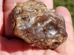 Meteorite Impact Glass Lechatelierite Tektite Similar To Moldavite Glass Meteorit Steine