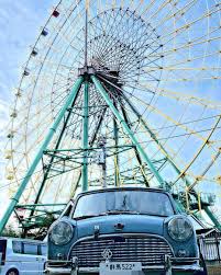 伊勢崎 華蔵寺公園 観覧車 通称 ひまわり mini minicooper minisofinstagram jpmini rovermini roverminicooper fair grounds ferris wheel grounds