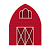 Cartoon Barn And Silo