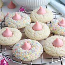 Not only do they look terrific standing tall on top of a peanut butter cookie, but they also give you the best pop of chocolatey goodness when you mix them into cake or brownie batter. Strawberry Kiss Cookies Kitchen Fun With My 3 Sons