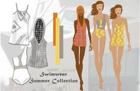 Swimwear 1 Concept Sketches